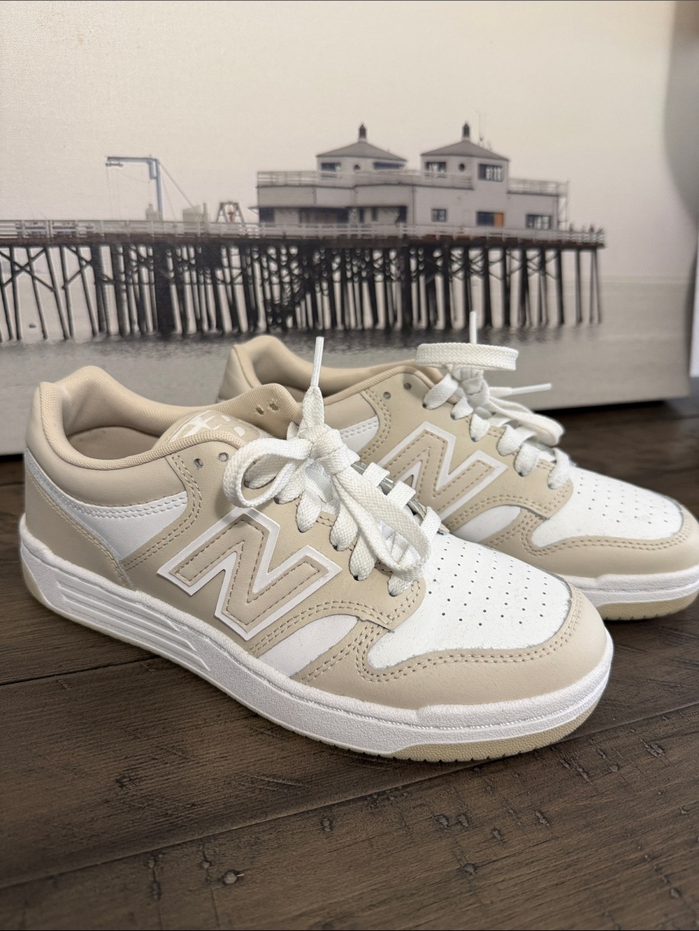 New Balance 480 Timberwolf size 6